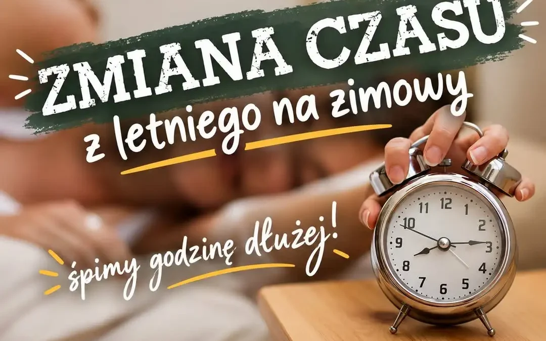 Zmiana czasu na zimowy 2026 – dziś cofamy zegarki o godzinę
