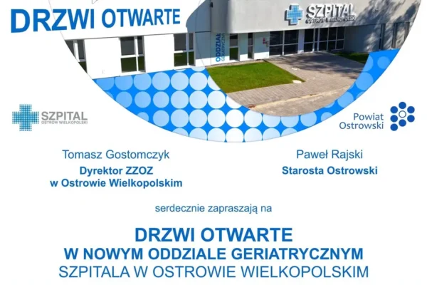 Drzwi otwarte nowego Oddziału Geriatrycznego w Ostrowie – już w sobotę