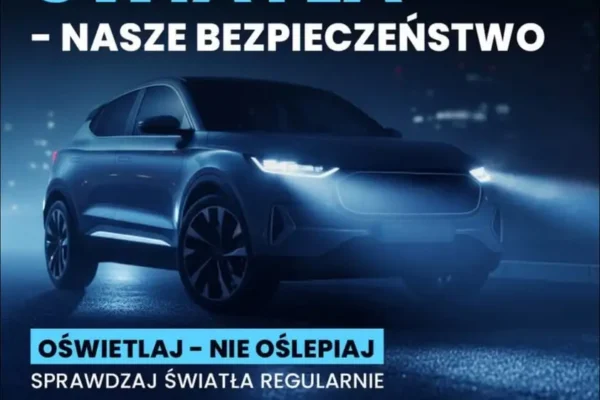Bezpłatne sprawdzenie świateł w Ostrowie Wielkopolskim – rusza kampania „Twoje światła – Nasze bezpieczeństwo”