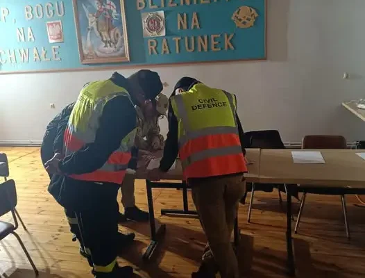 Ćwiczenia OSP Wtórek: test Punktu Niezłomności i pomocy osobom ze szczególnymi potrzebami