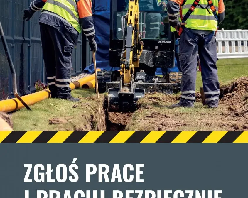 Bezpieczna praca w pobliżu sieci gazowej – o czym trzeba pamiętać