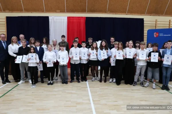 29 uczniów z gminy Ostrów Wielkopolski odebrało Nagrody Wójta